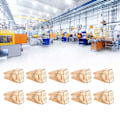 Miniatyrbilde 1 av 8: 10 stk Trykktrådkontakt 0,75-4,0 mm Rask Leder Industriell Elektrisk Hjelpemateriale (PCT-602)