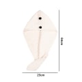 Miniatyrbillede 2 af 5: Håndklæde Wrap, 2 Pak Super Absorberende Hurtigtørrende Hår Turban til