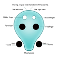 Miniatyrbilde 3 av 6: Ocarina 6 hull Alto C Ocarina - Gaveidé for nybegynnere