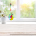 Miniatyrbillede 3 af 5: Nyt design prisme, krystal farverigt lys prisme, lysekrone,