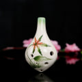 Miniatyrbillede 5 af 5: 6-hullet Ocarina, Alto C, Glaseret Keramik