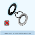 Miniatyrbilde 4 av 4: Mobiltelefon ringholder magnetisk for MagSafe - Lamicall 360 graders rotasjon mobiltelefon grep holder finger holder, tilbehør for MagSafe