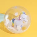 Miniatyrbilde 4 av 5: 3D oppblåsbar bassengleke strandball for barn og voksne utendørs