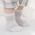 Miniatyrbillede 4 af 7: 4 par sommer mesh sokker til baby drenge, småbørns sokker til piger