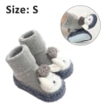Miniatyrbilde 2 av 6: Barns Kids Småbarn Sole Non-Skid Inne Gulvslipper Baby