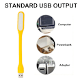 Miniatyrbild 4 av 7: Flexibel Mini USB LED-lampa för bärbar dator, tangentbord, ström