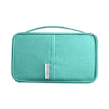 Miniatyrbillede 1 af 5: Familierejse Dokument Organizer, Pas Holder Tegnebog, Pas og Vaccinationskort Holder Combo