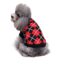 Miniatyrbillede 4 af 5: Hunde sweatre, hundeklassiker strik i tern,