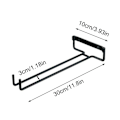 Miniatyrbild 2 av 6: Elegant Design Vinglashållare för Underskåp, Utrymmesbesparande Hängande Förvaring för Köket Perfekt för Att Visa Upp Glas