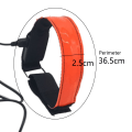 Miniatyrbilde 2 av 5: 2 stk. USB-oppladbare, opplyste armbånd med opplyst håndledd