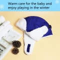 Miniatyrbilde 4 av 7: Vinterlue Vanntett og Vindtett Vinter Babylue Fleeceforet