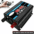 Miniatyrbild 4 av 5: Ren Sinusvåg Inverter, Högeffekts Spänningsomvandlare Kompatibel Med Olika Enheter, med Slitstarkt Aluminiumlegeringsskal och Effektiv Värme