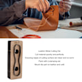 Miniatyrbillede 6 af 8: Læder Metal Skæreform DIY Stempling Punching Skæreform Legeringsstål Kunst Håndværk Tilbehør LR 4