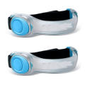 Miniatyrbillede 1 af 5: 2 stk. LED natreflekterende armbånd, PVC-belyst håndledsrem