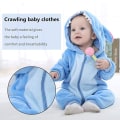 Miniatyrbild 6 av 8: 1 st Unisex Baby Romper Vinter och Höst Flanell Jumpsuit Anim