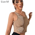 Miniatyrbilde 2 av 5: Kvinners Sexy Ermeløse Racerback Tank Tops