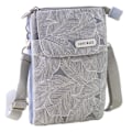 Miniatyrbild 1 av 6: Mobiltelefon plånbok Canvas liten crossbody väska väskor med axelrem för kvinnor tonårsflickor