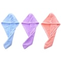 Miniatyrbillede 1 af 5: 3-pak mikrofiber hår tørklæde wrap absorberende twist bandana