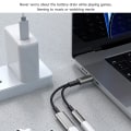 Pikkukuva 4 / 5: USB C - 3,5 mm:n kuulokeliitäntä- ja laturiadapteri, 2-in-1 USB C PD