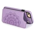 Fodral för iPhone 13 Pro Max 6.7 Lila Läder Mandala Präglad Nr. 13093