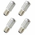 Miniatyrbilde 1 av 4: LED-lyspærer, 660Lm, rødt bremsestopplys, 4-pakning