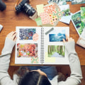 Miniatyrbillede 5 af 5: Scrapbook-papir i lille størrelse, neutralt mønstret papir til