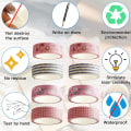Miniatyrbilde 5 av 6: 8 ruller med sommertape i søte farger for DIY-håndverk, planlegger,