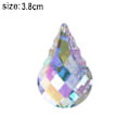 Miniatyrbilde 2 av 5: Fargerik krystall lysekrone krystaller hengende lampe prismer sol