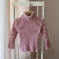 Miniatyrbillede 4 af 5: Ekstra tyk turtleneck sweater baby base shirt til at holde varmen