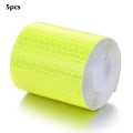 Miniatyrbilde 1 av 2: Weidebach® selvklebende reflektortape i sett, 3 ruller á 3 m hver OG 10x refleksklistremerker, sterkt hold, sterk refleksjon (ca. 100 m)