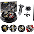 Miniatyrbild 1 av 6: Snurrande toppar, Burst Turbo Spinning Top med lanseringar, Metal Fusion Toy Set, Upgrade Shell, Arena Toy, Pocket Gyro - Present till barn (XD168-30C)
