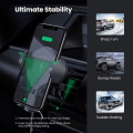 Miniatyrbilde 4 av 7: Trådløs billader,Automatisk sensor Biltelefonholder,10W Qi Hurtiglading Auto-Clamping-feste,Air Vent Dash for iPhone 11/11 Pro/11 Pro Max/Xs