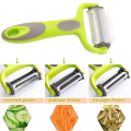Miniatyrbilde 3 av 5: Form Apple Frukt Gulrot Zucchini Veggie Skreller