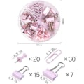 Miniatyrbilde 2 av 6: Papirklips og bindersklips, trykknapper og holder, sklisikre