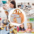 Miniatyrbild 4 av 6: Lunchlåda Lunchväska Resväska Picknickväskor Isolerad Hållbar Shoppingväska Återanvändbar Vattentät Väskor För Man Kvinna