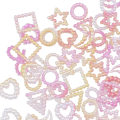 Miniatyrbillede 3 af 5: Gradientfarvede perle charms til negle, nail art DIY-smykker