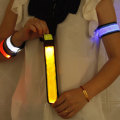 Miniatyrbillede 4 af 5: LED reflekterende klap armbånd, lysende håndled natløb