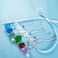Miniatyrbilde 5 av 5: Lysekrone Suncatcher Krystallkule Prismer Anheng Buttrfly