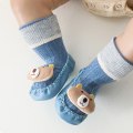 Miniatyrbilde 6 av 6: Barnas Småbarn Sole Non-Skid Innendørs Gulvslipper Baby Boy Girls