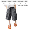 Miniatyrbilde 2 av 5: Elastisk midje jeans shorts for småbarn og babyer, Toddler Baby Casu