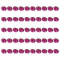 Miniatyrbilde 1 av 5: 14mm 50 stk krystall oktagon perler 2 hull DIY bryllup og hjem