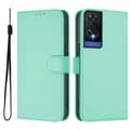 Ensfarget PU-deksel til TCL 505 (mintgrønn)