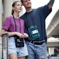 Miniatyrbilde 4 av 5: Reisehalslommebok RFID Passholder, Lett Passlommebok, Kredittkort Pengesekk, Reiseveske for Kvinner Menn