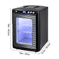 Miniatyrbild 2 av 11: SucceBuy Inkubator för reptiler 25L digital ägginkubator 2-60°C svart