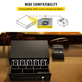 Miniatyrbild 10 av 11: SucceBuy 16\" Kassalåda POS-system med 3 upplåsningsmetoder, RJ11/RJ12