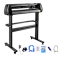 Miniatyrbild 3 av 11: SucceBuy 34\" Vinylskärare/Plotter, Skyltmaskin, 3 Blad, LCD-Skärm