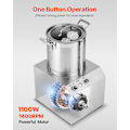 Miniatyrbild 8 av 11: SucceBuy Matberedare & Hackare 10L Rostfritt Stål 1100W