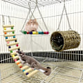 Miniatyrbillede 1 af 5: IC Hamsterlegetøj, Sæt med 3 legetøj til papegøjer eller hunde. Broder