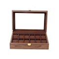 Miniatyrbillede 1 af 2: Klockbox 12 Uretræ - VALNØT Walnut Valnöt