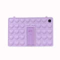 Pikkukuva 1 / 5: Pop Fidget -lelukuori Samsung Galaxy Tabille Push Bubble -suojakote Iskunkestävä Lila T515-T510 10.1